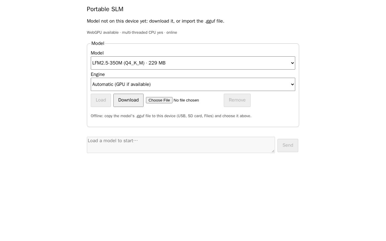 Preview of Portable SLM