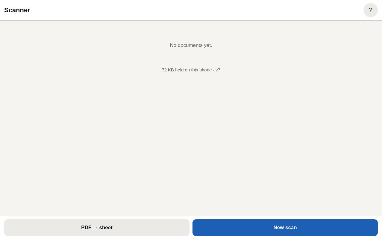 Preview of Scanner
