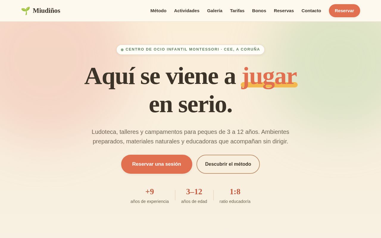 Preview of Miudinos Web