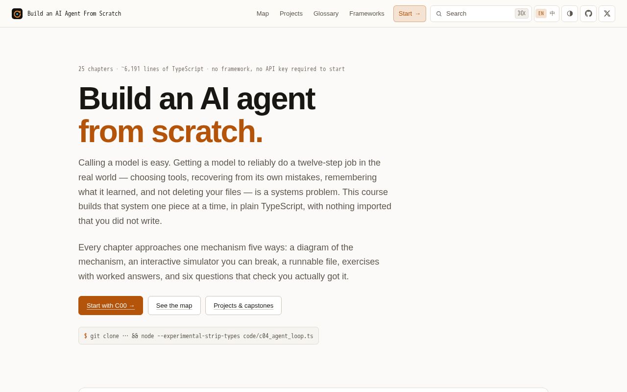 Preview of Learn Ai Agent From Scratch