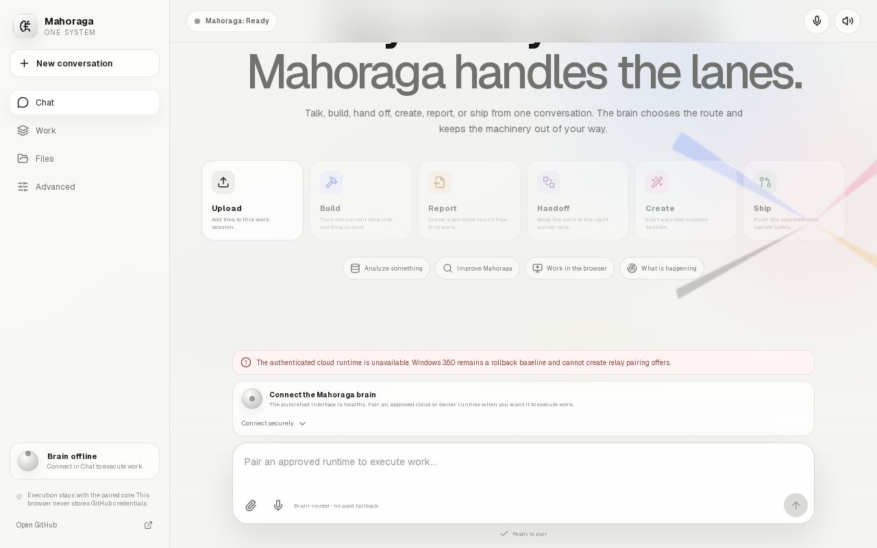 Preview of Mahoraga autonomous adapter