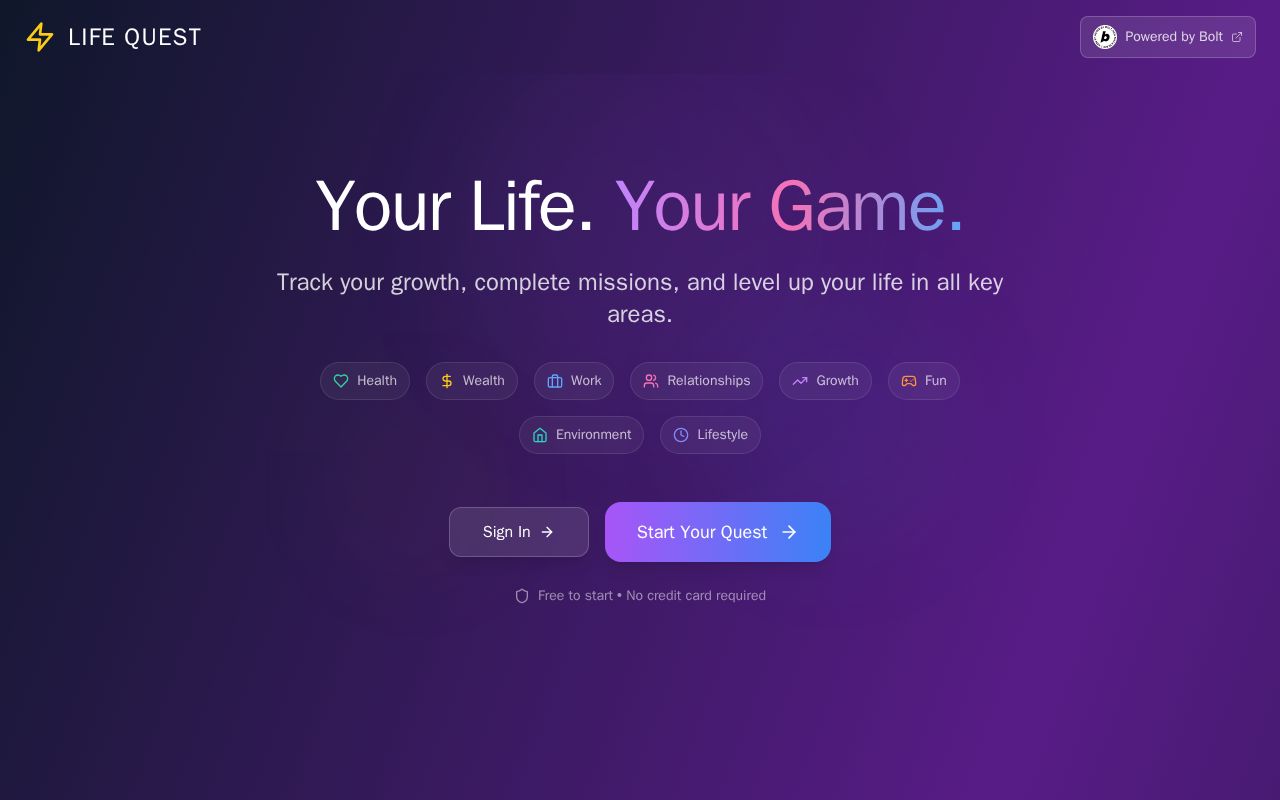 Preview of LIFE QUEST
