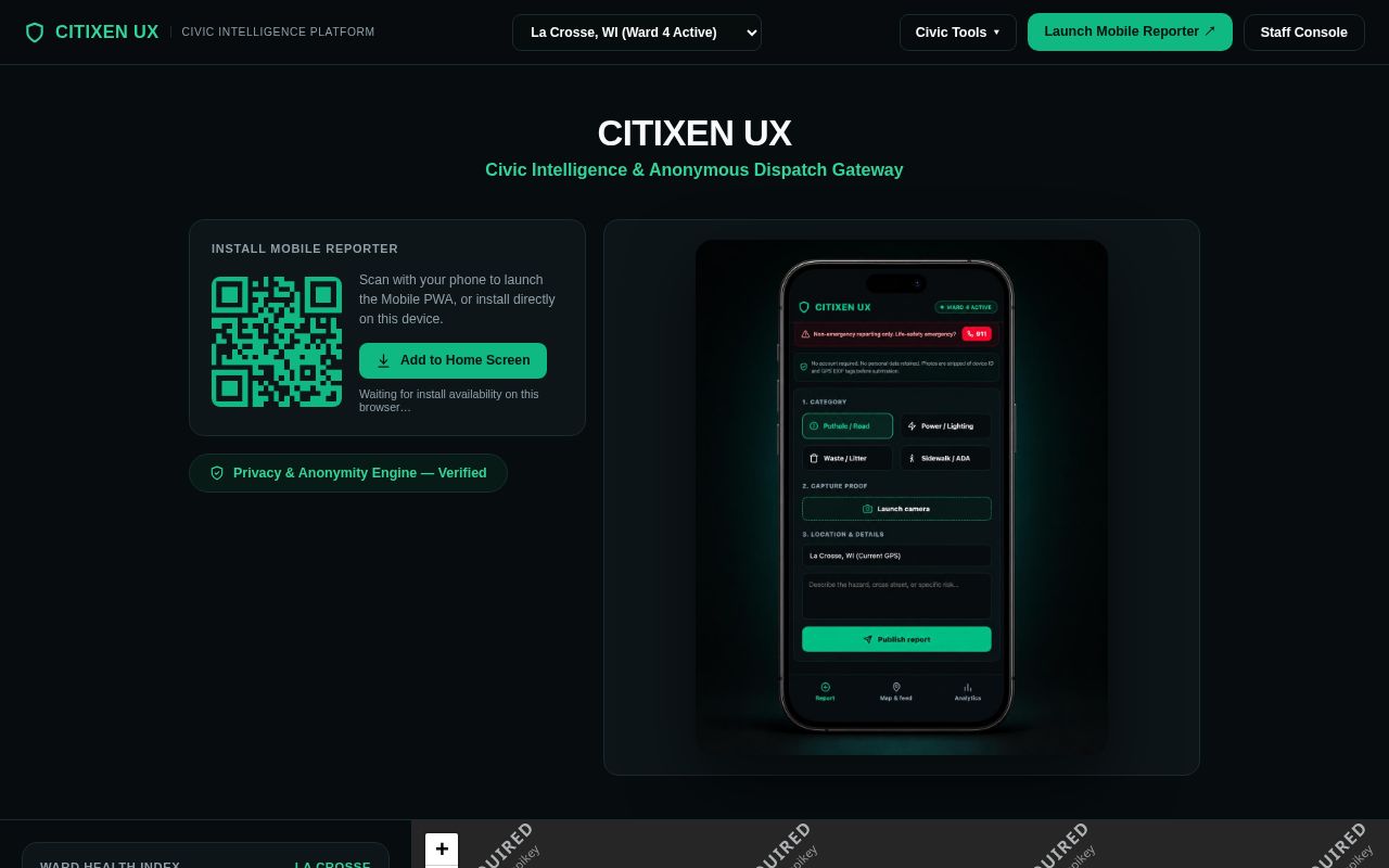 Preview of Citixen Ux