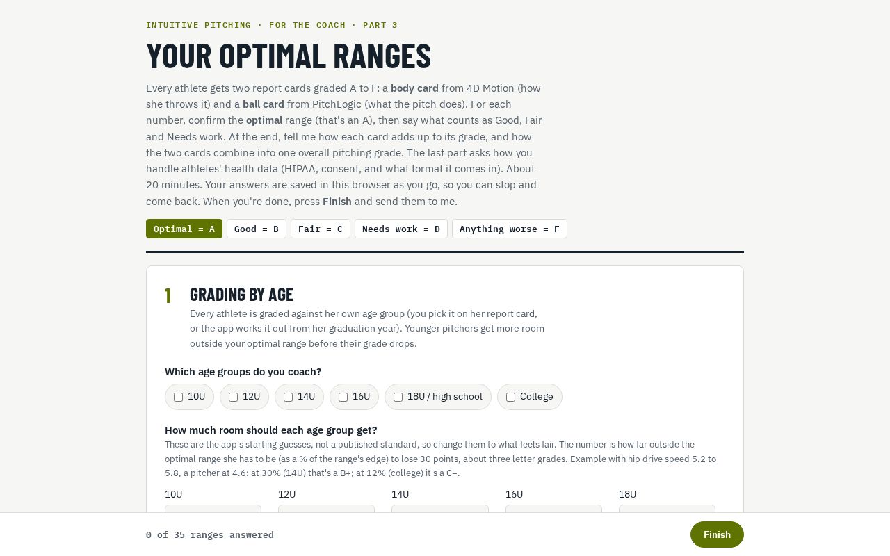 Preview of Intuitive Pitching Questionnaire