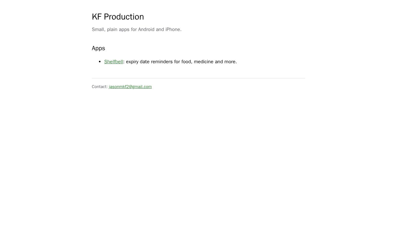 Preview of Jasonmkf Github Io