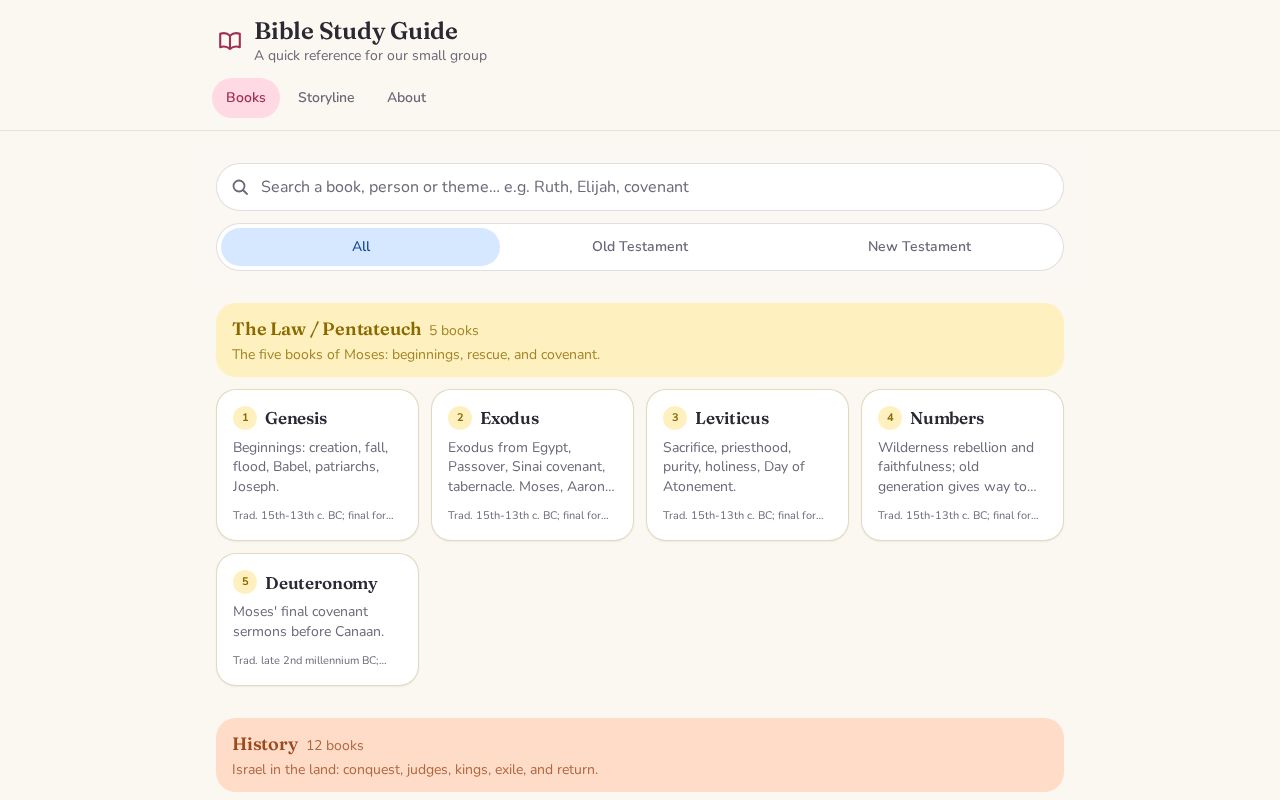 Preview of Bible Guide
