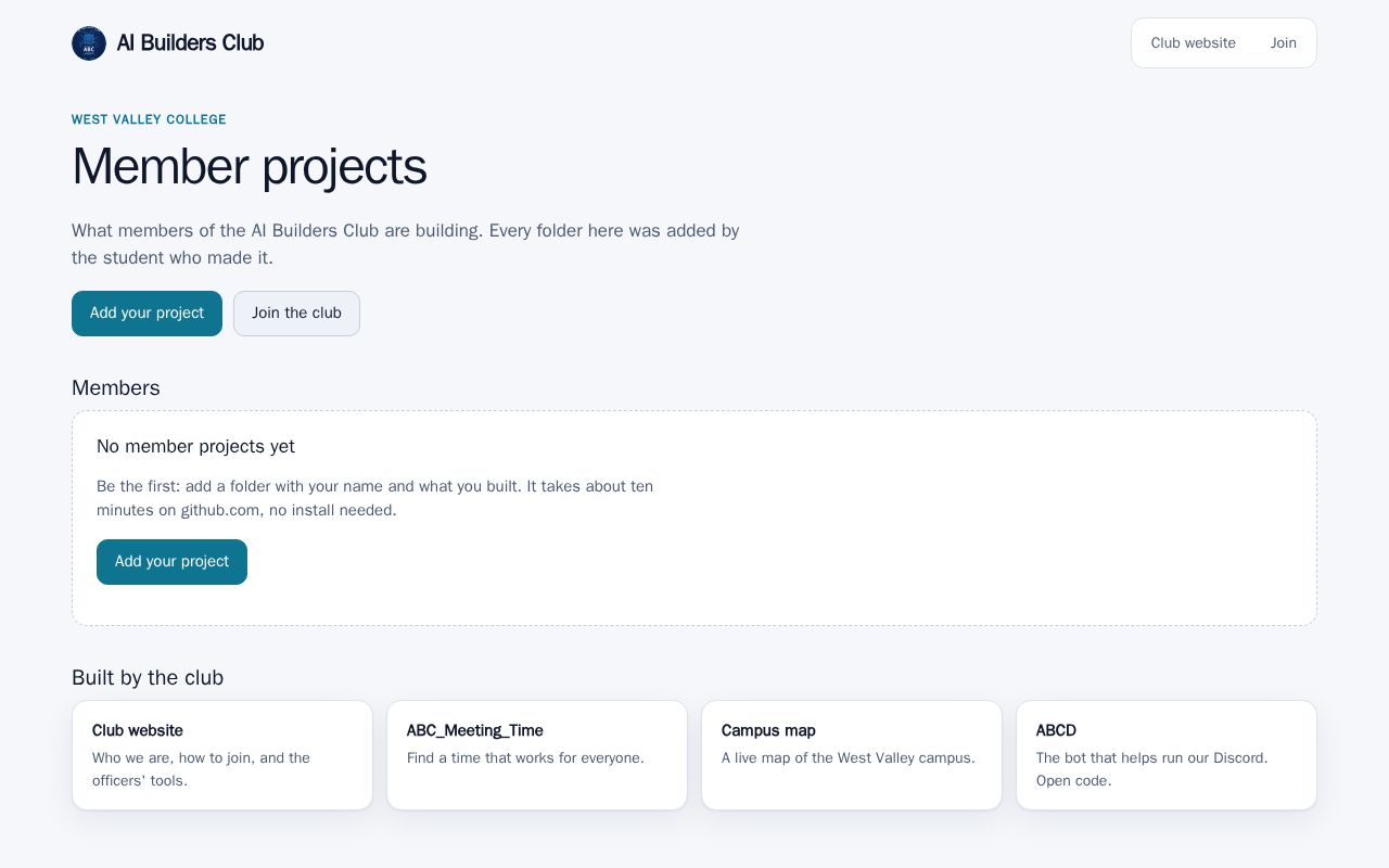 Preview of Abc Wvc Github Io