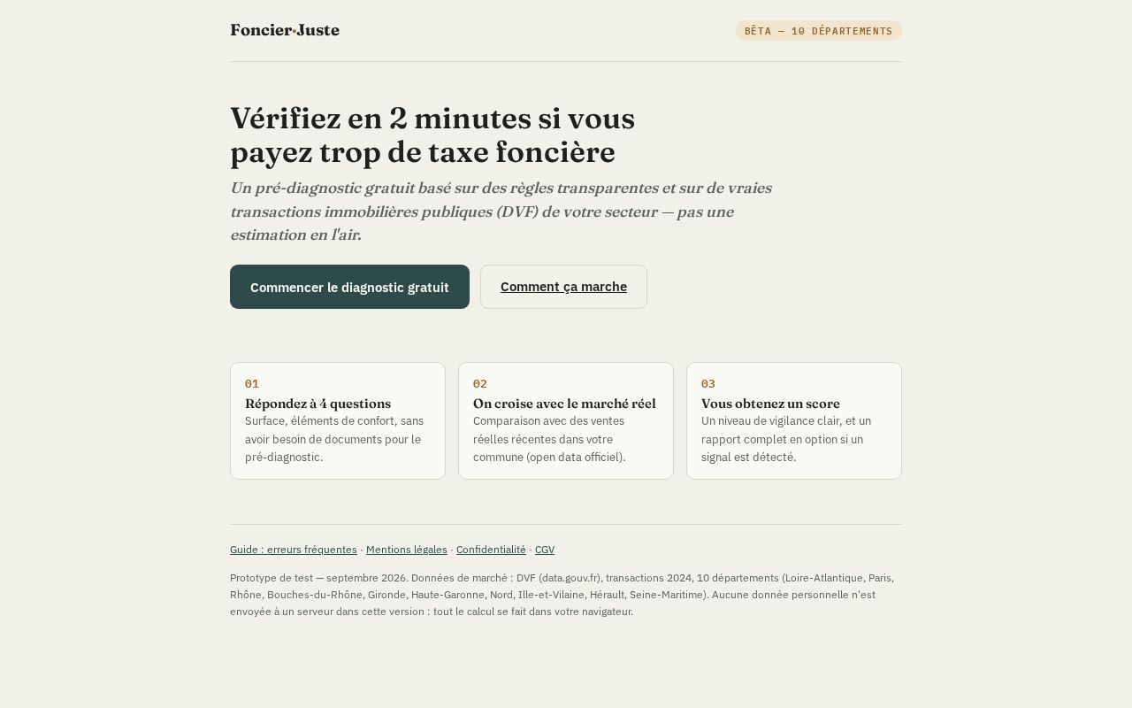 Preview of Foncier Juste