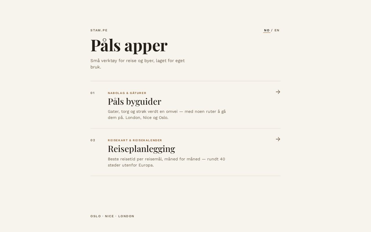 Preview of Paalstampe Github Io