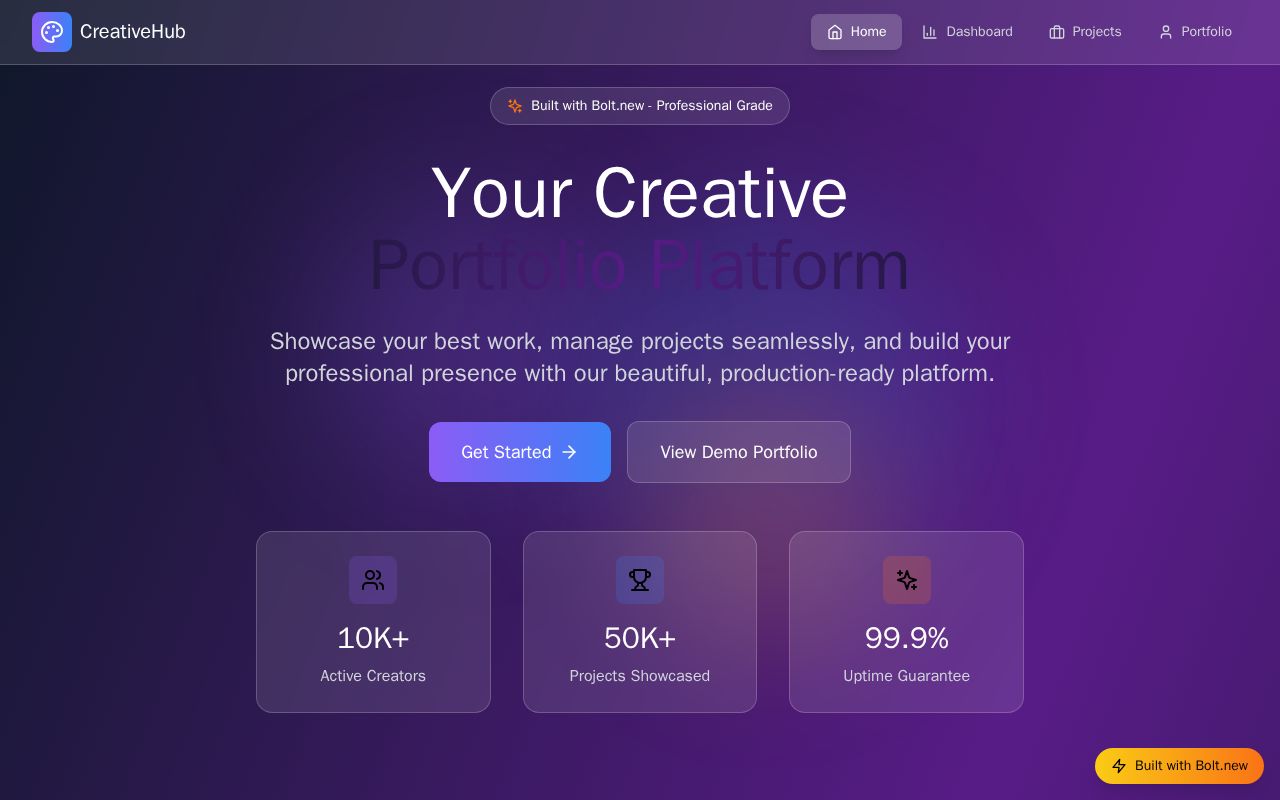 Preview of CreativeHUB