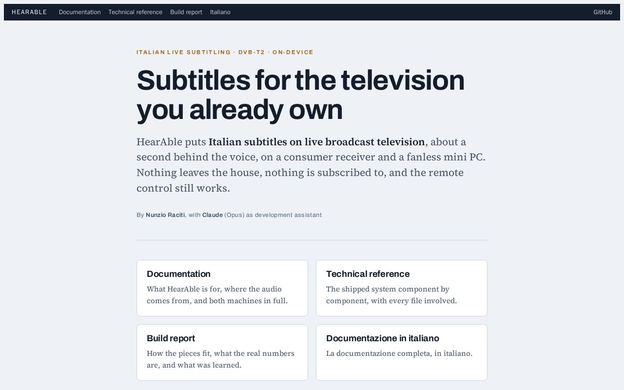 Preview of HearAble