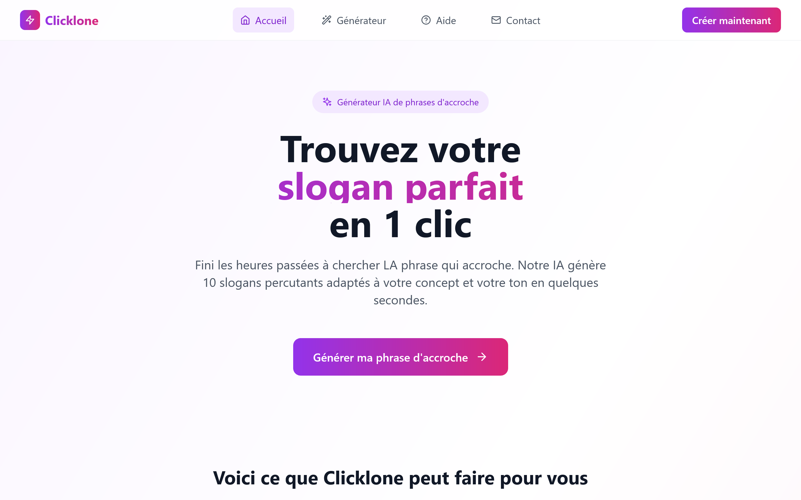 Preview of Clicklone