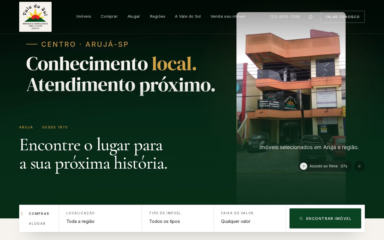 Preview of Valedosol Site