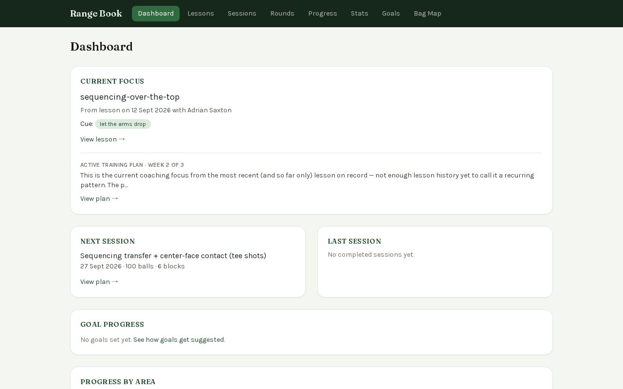 Preview of Golf Coach