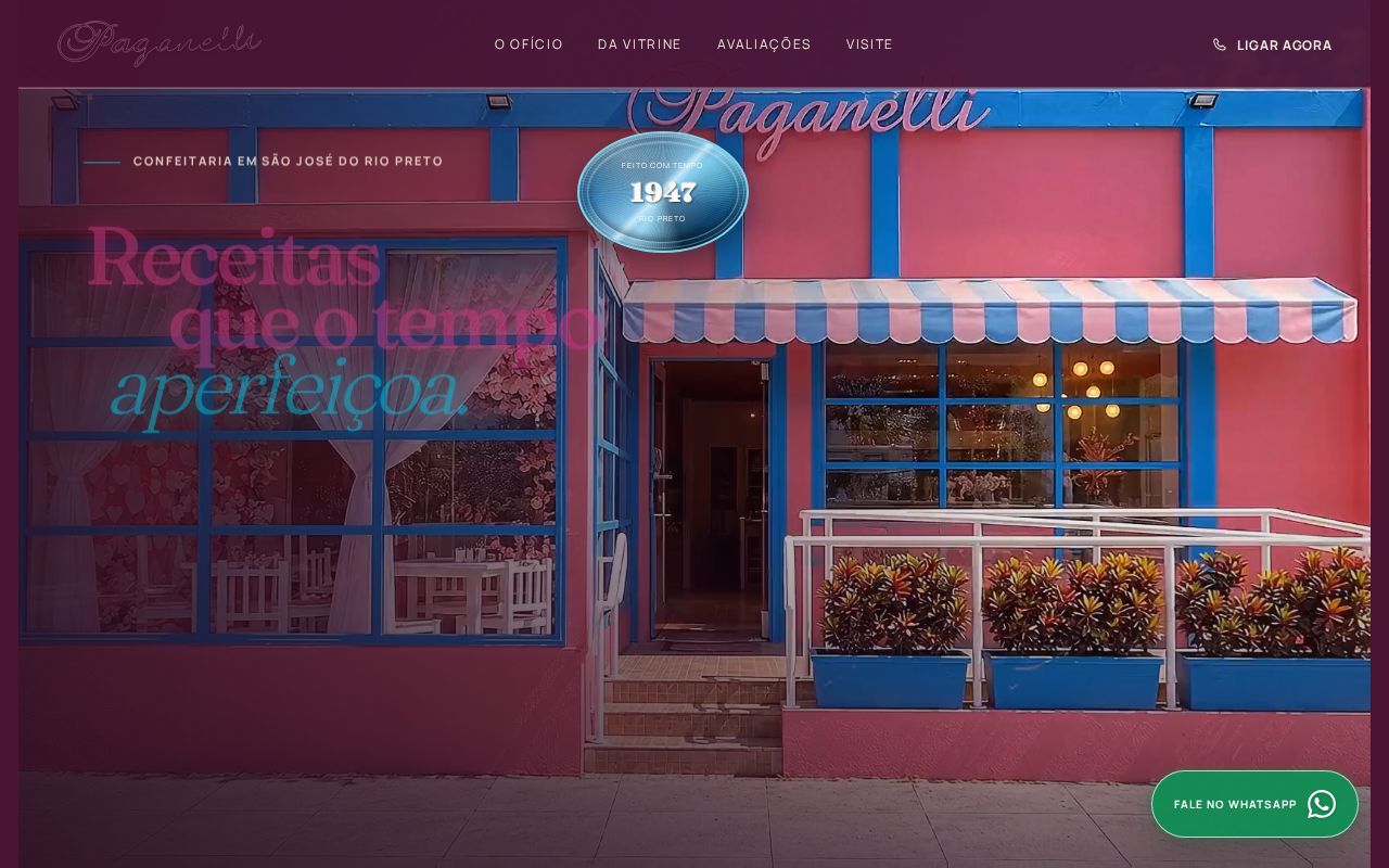 Preview of Paganelli Confeitaria Concept