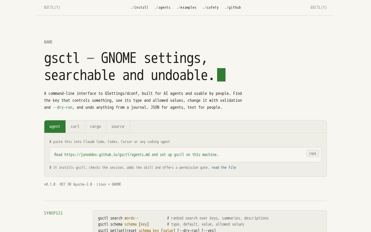 Preview of Gsctl