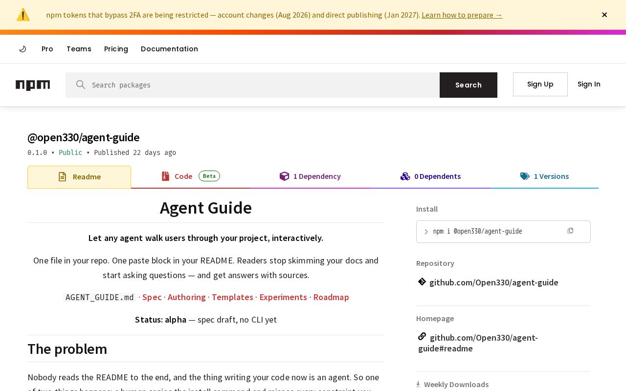 Preview of Agent Guide