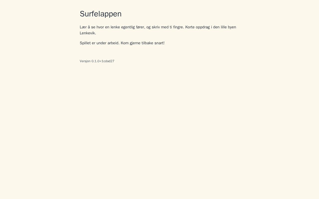 Preview of Surfelappen