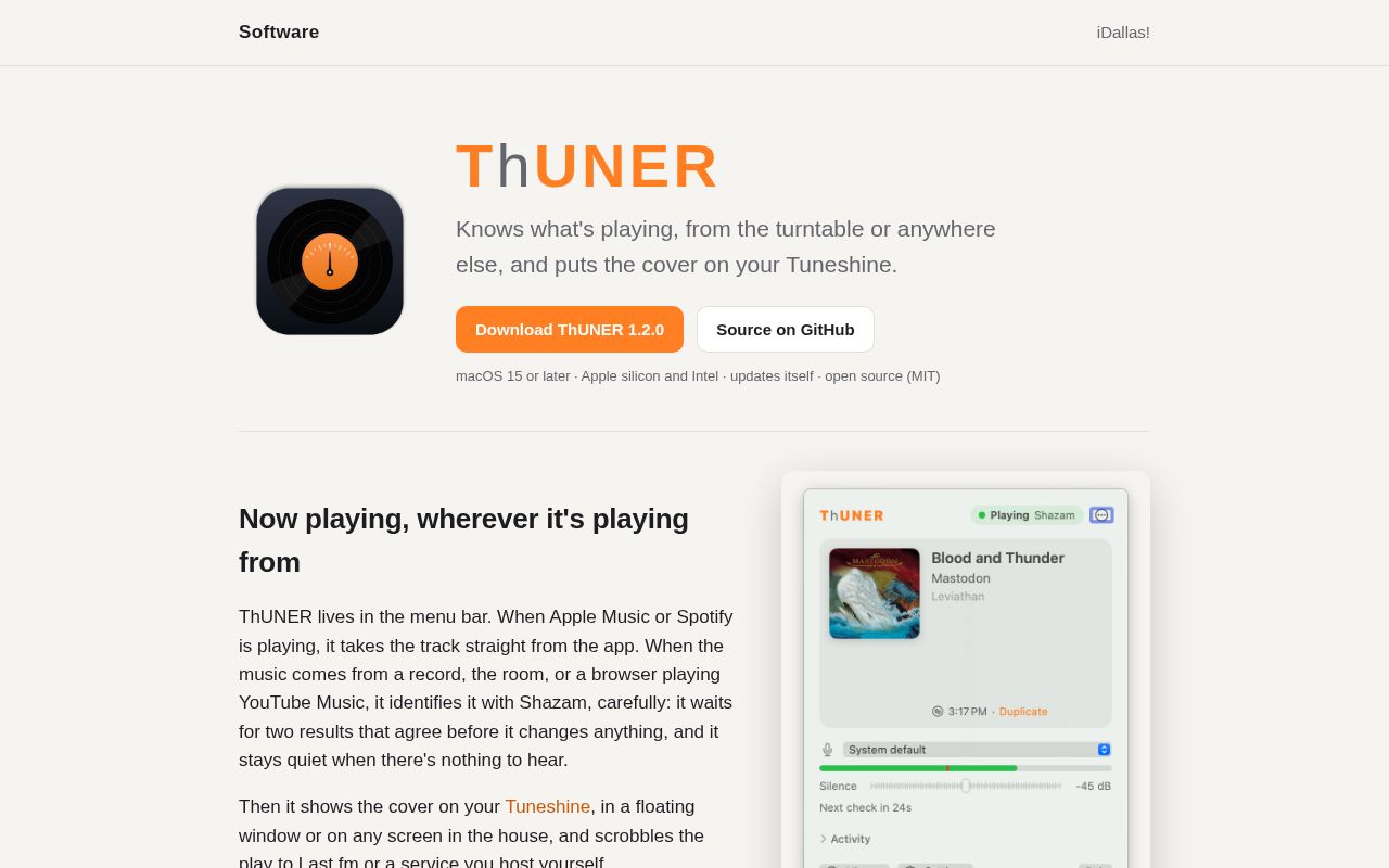Preview of Thuner
