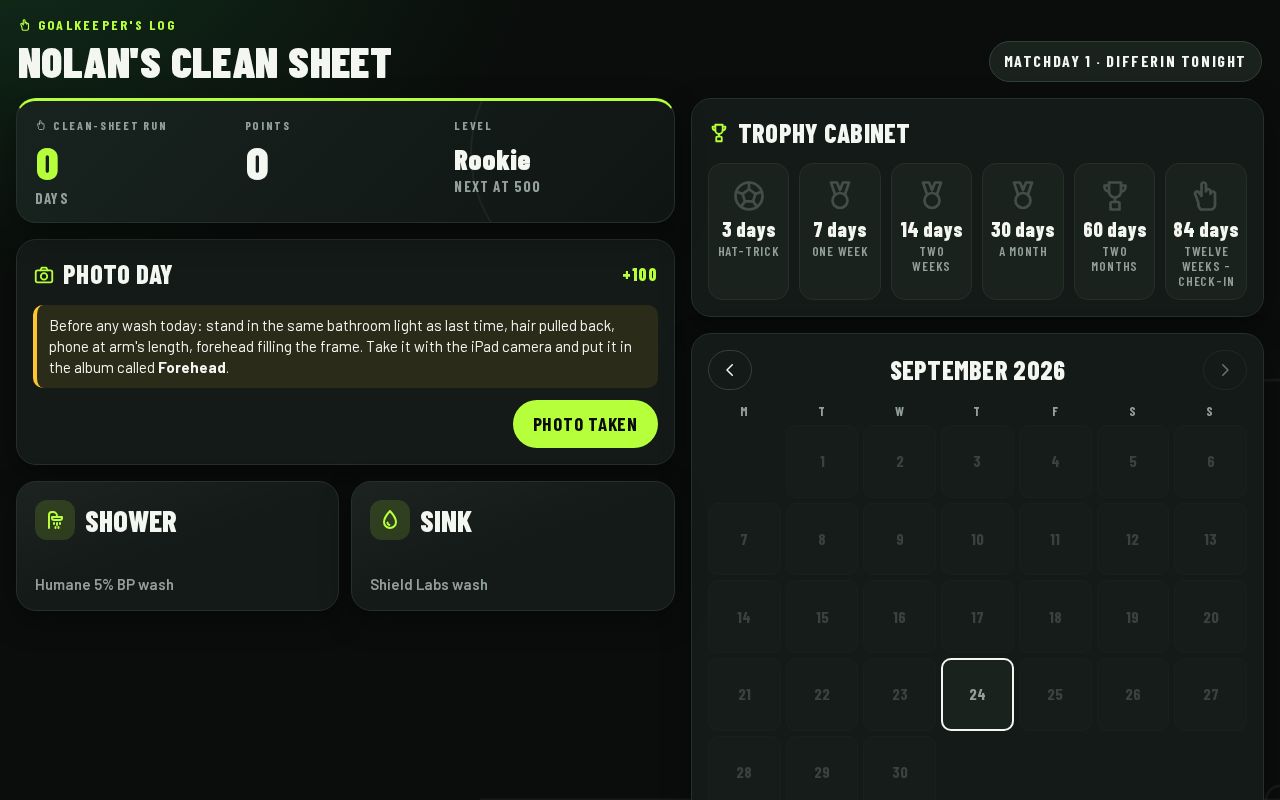 Preview of Clean Sheet Preview