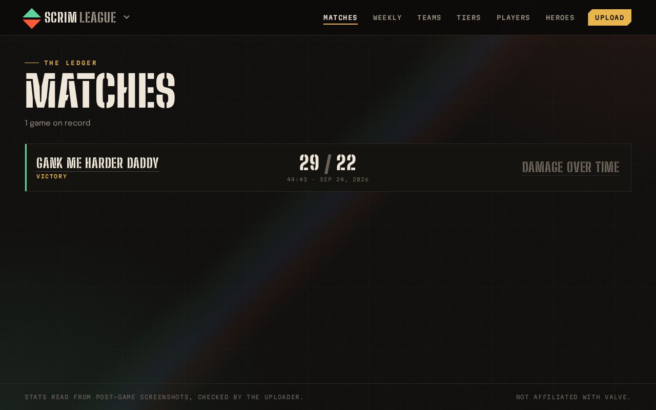 Preview of Dota2scrimcircuittracker Github Io