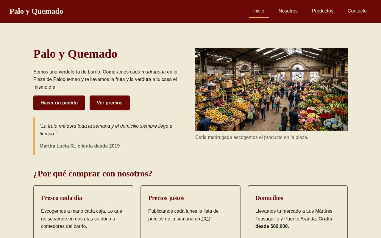 Preview of Palo Quemado