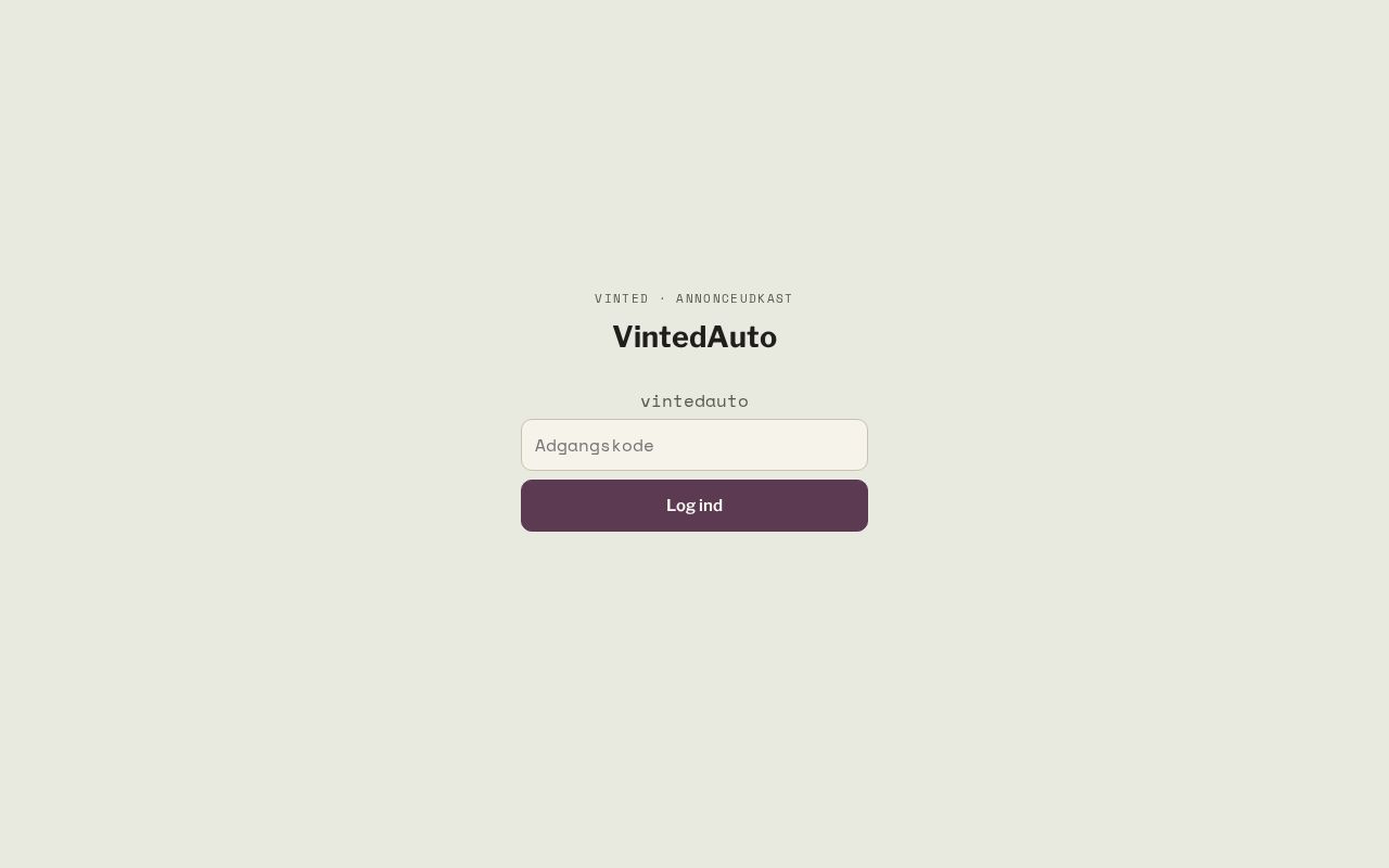 Preview of Vinted Udbakke