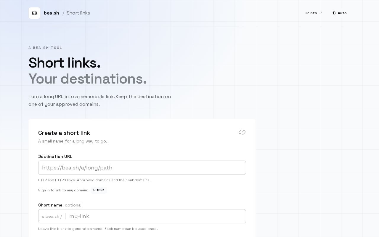 Preview of Shortener