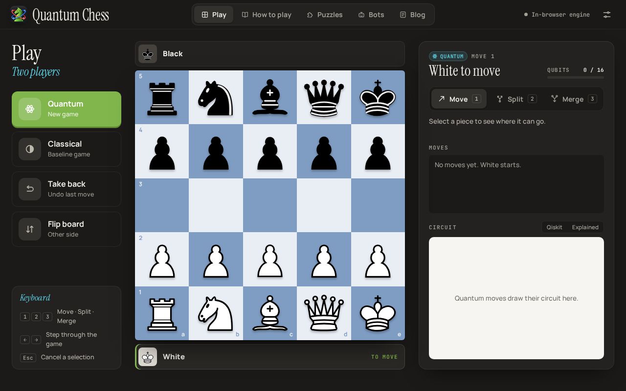 Preview of Quantum Chess