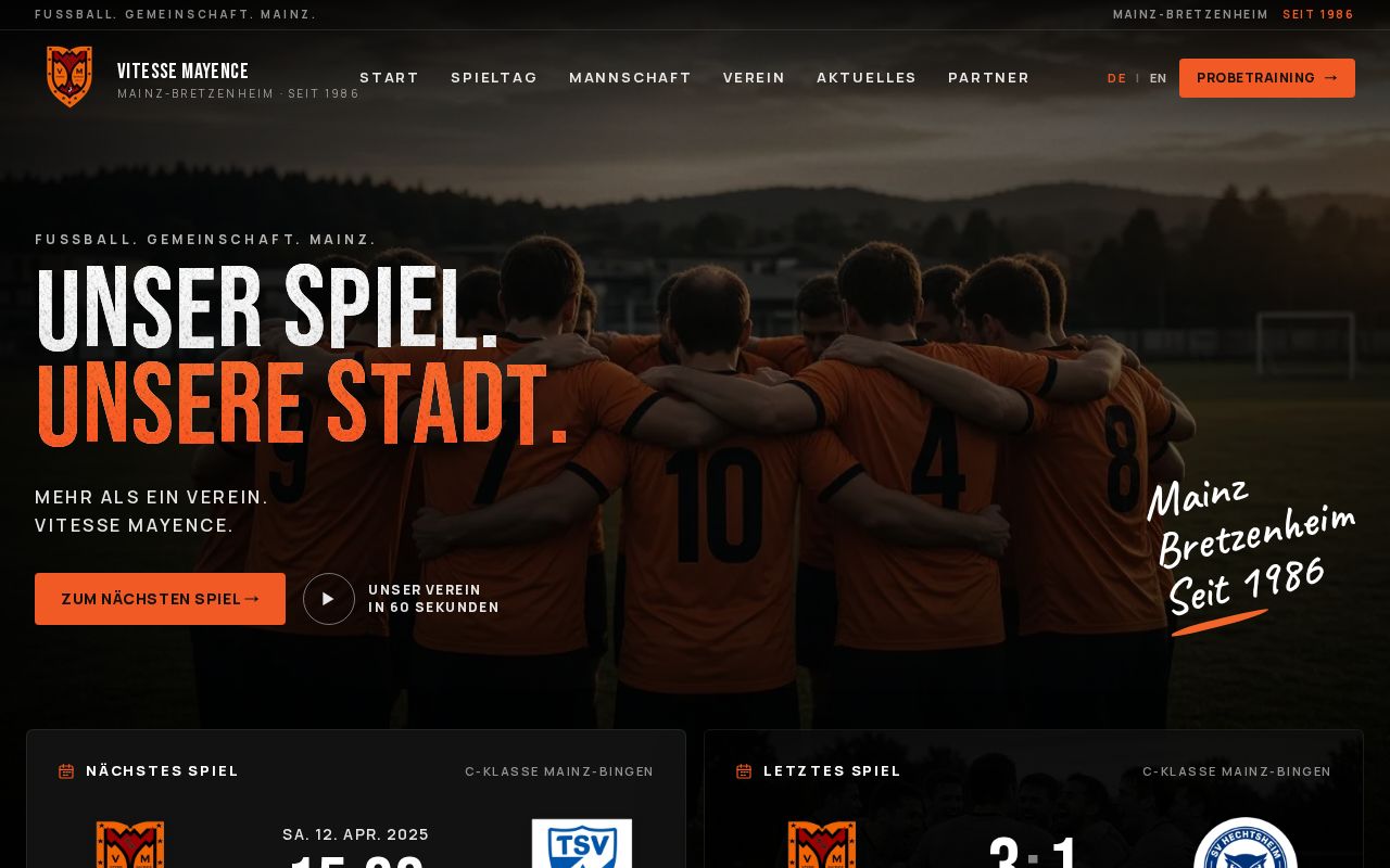 Preview of Vitesse Mayence