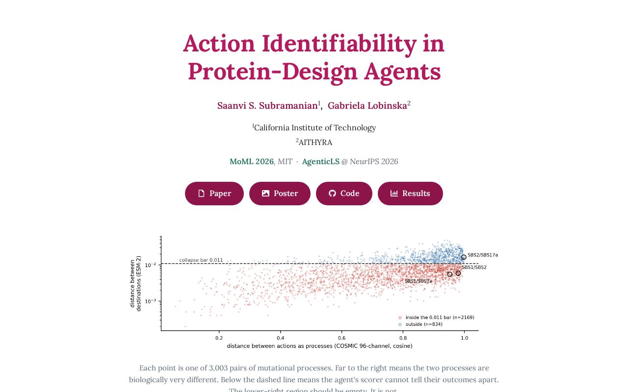Preview of Action Identifiability