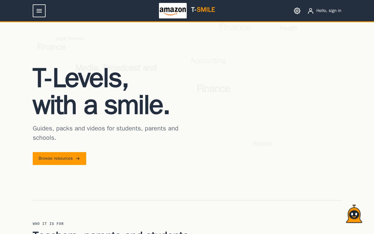 Preview of Amazon Website