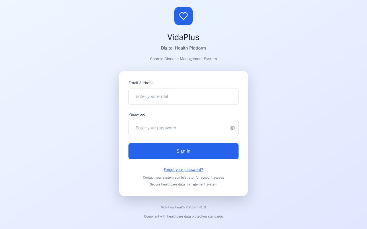Preview of Vida+ Predictive, Preventive Digital Health for Chronic Care