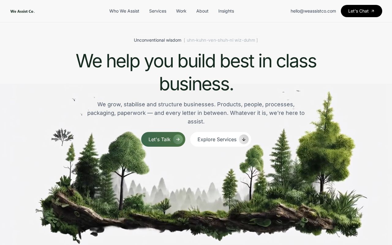 Preview of Weassistco
