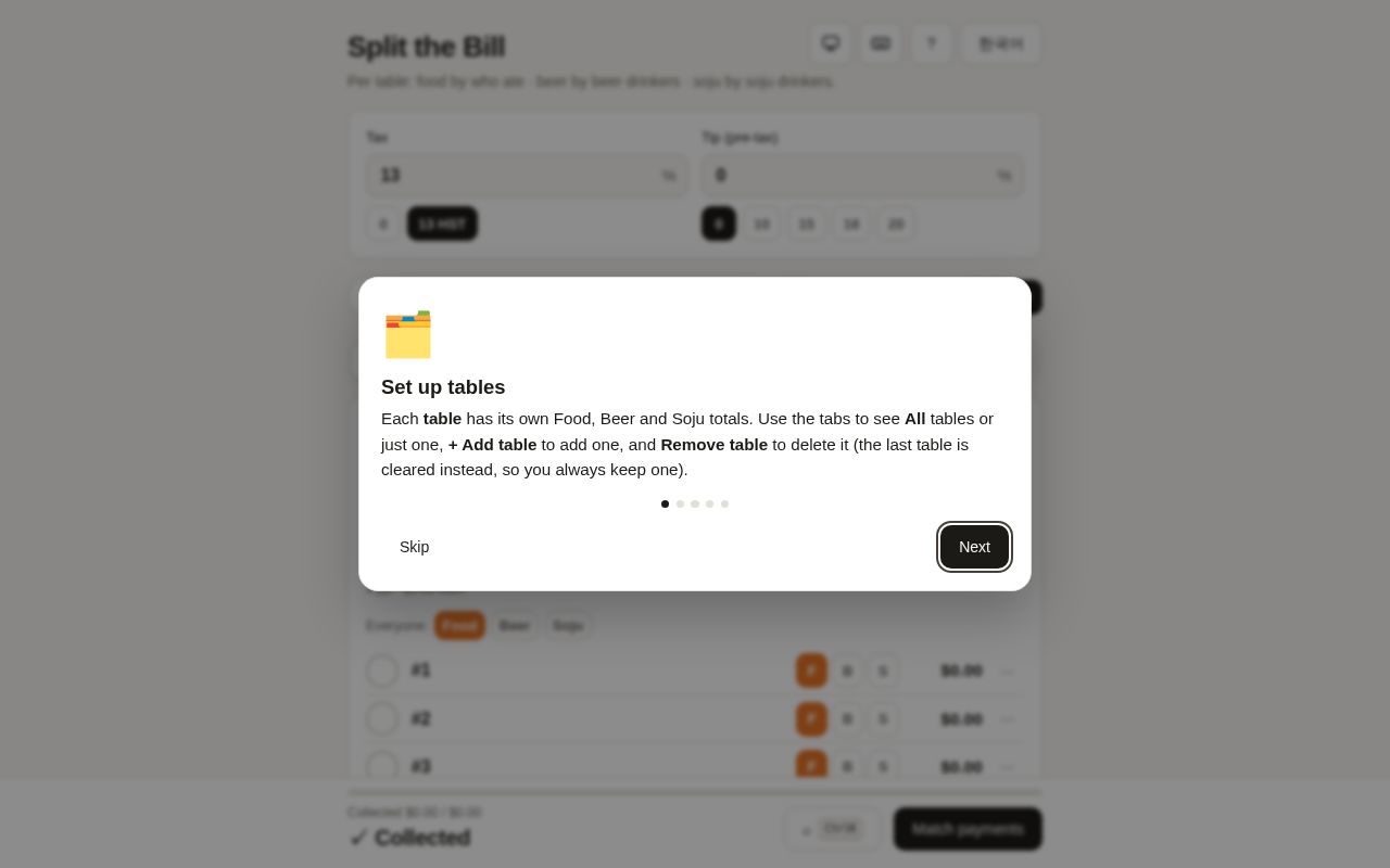Preview of Billsplit