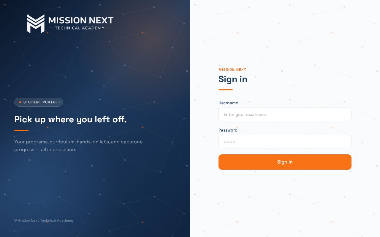 Preview of Mission Next Technical Academy