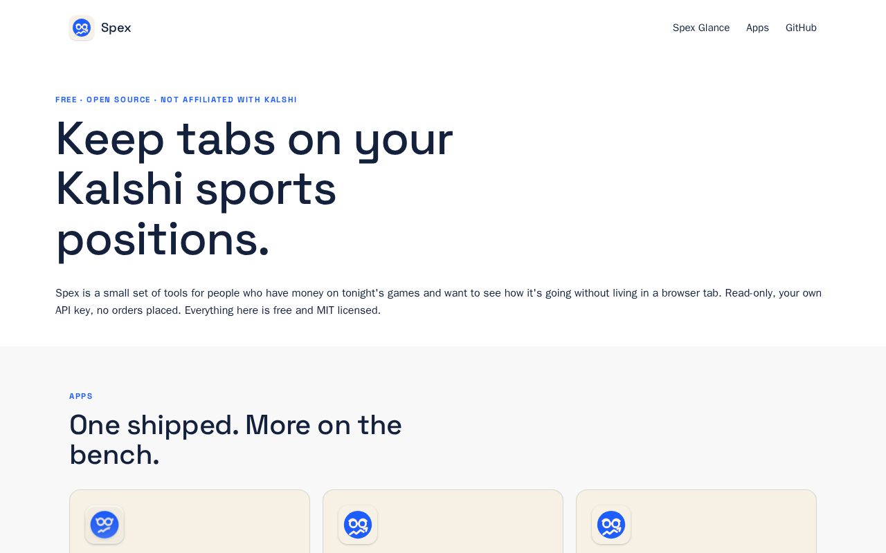 Preview of Spex Bet