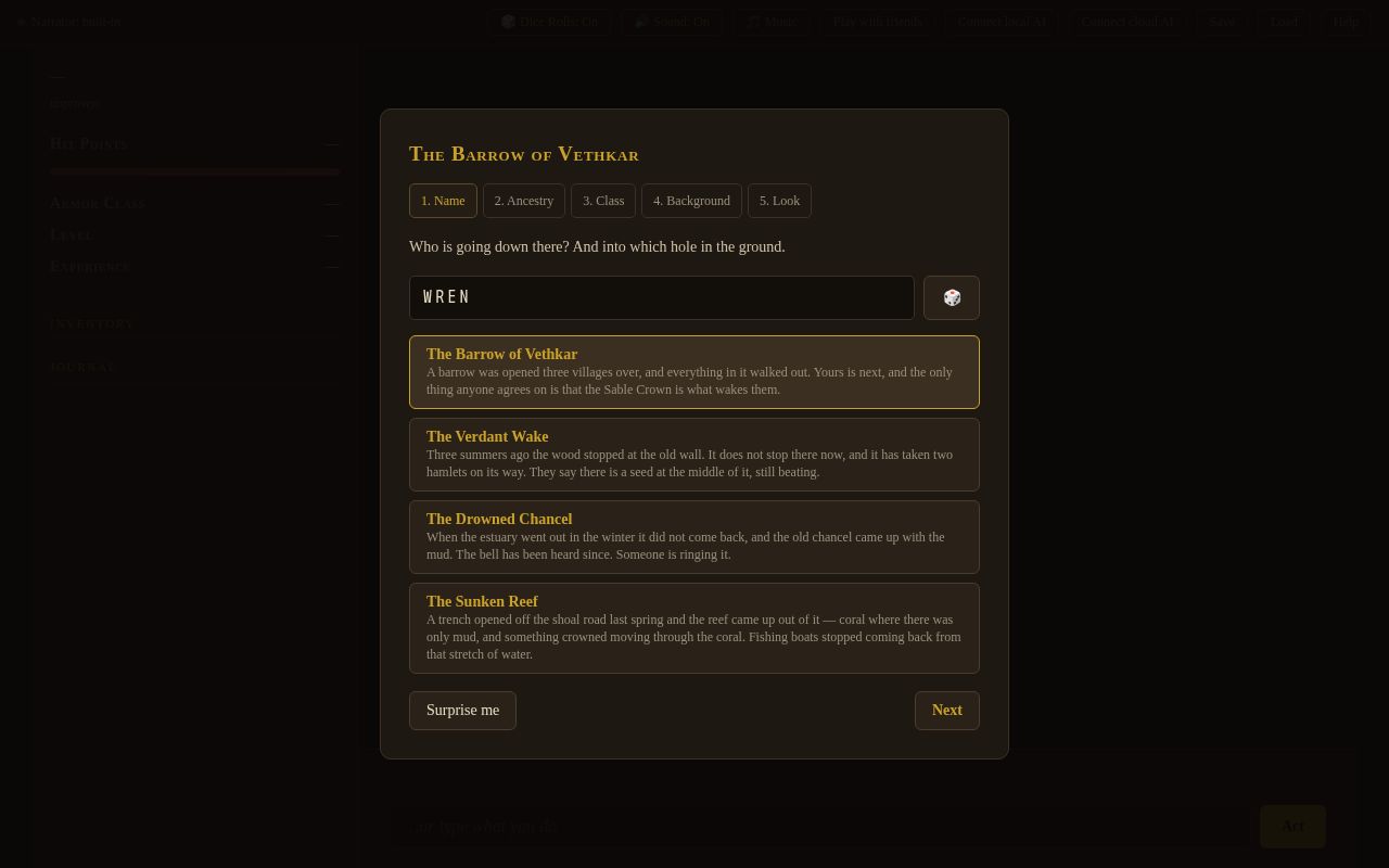 Preview of Barrow Of Vethkar