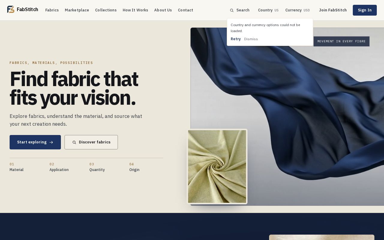 Preview of FabStitch Frontend12
