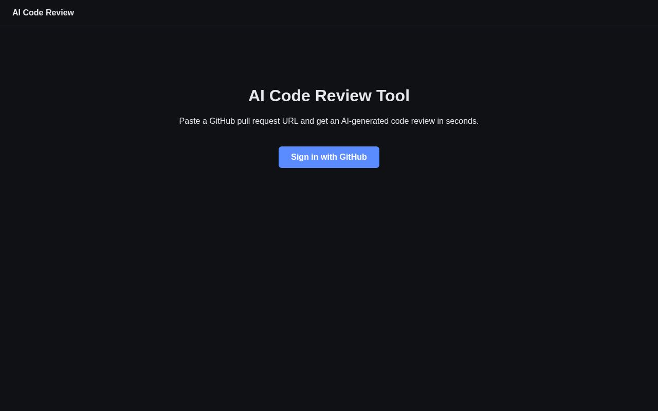 Preview of AI Code Review
