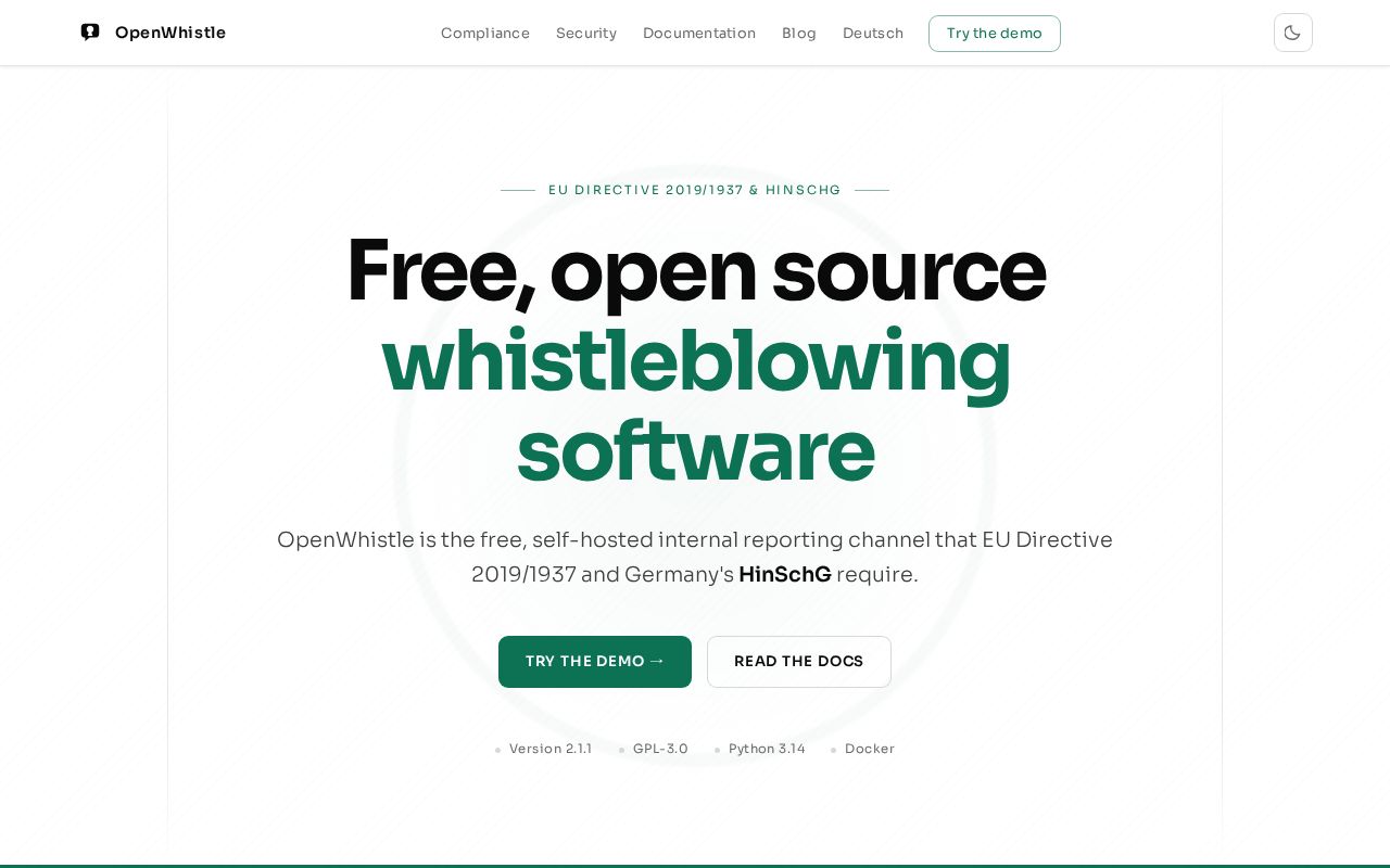 Preview of Website