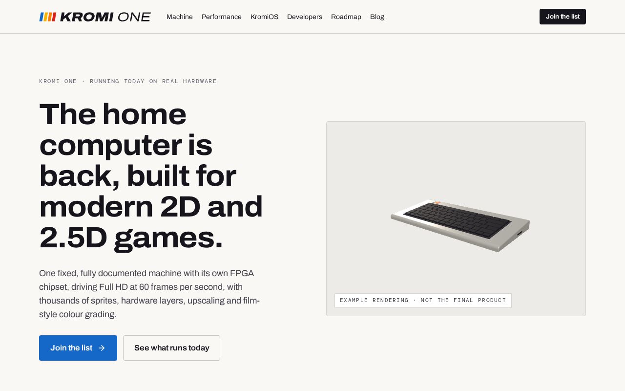 Preview of Kromi One