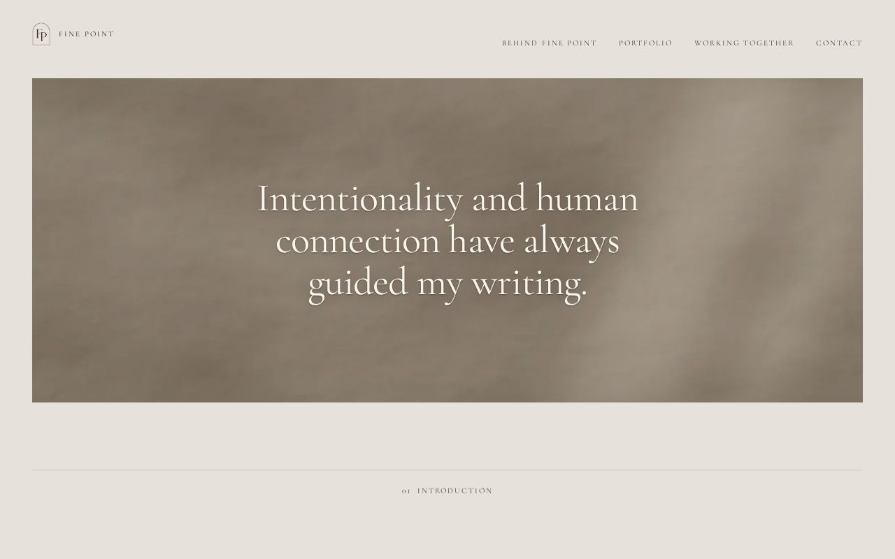 Preview of Finepoint Site