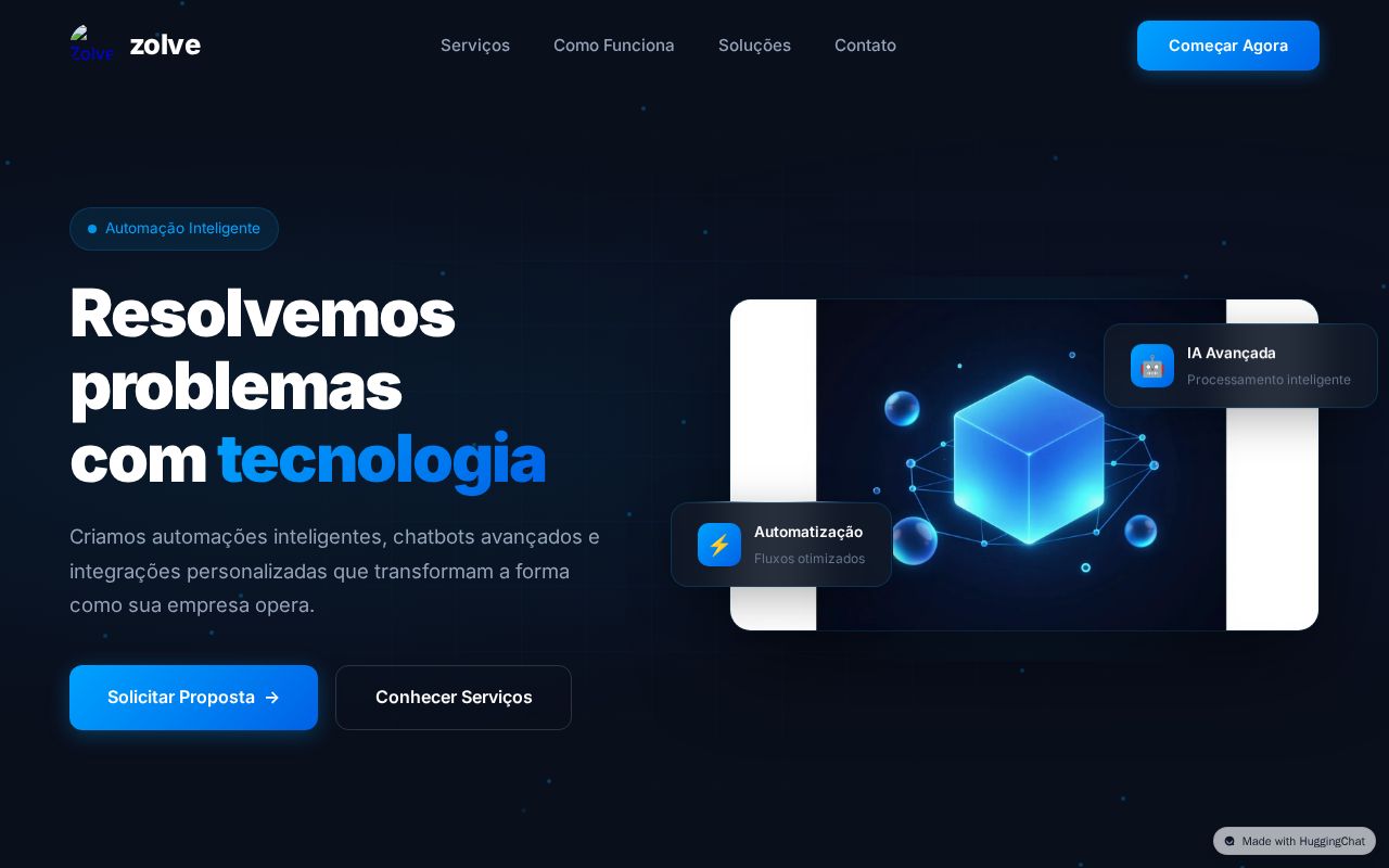 Preview of Zolve - Automação Inteligente