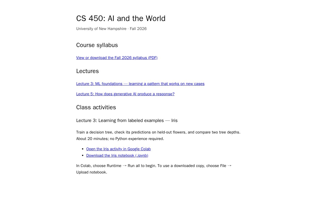 Preview of Cs450