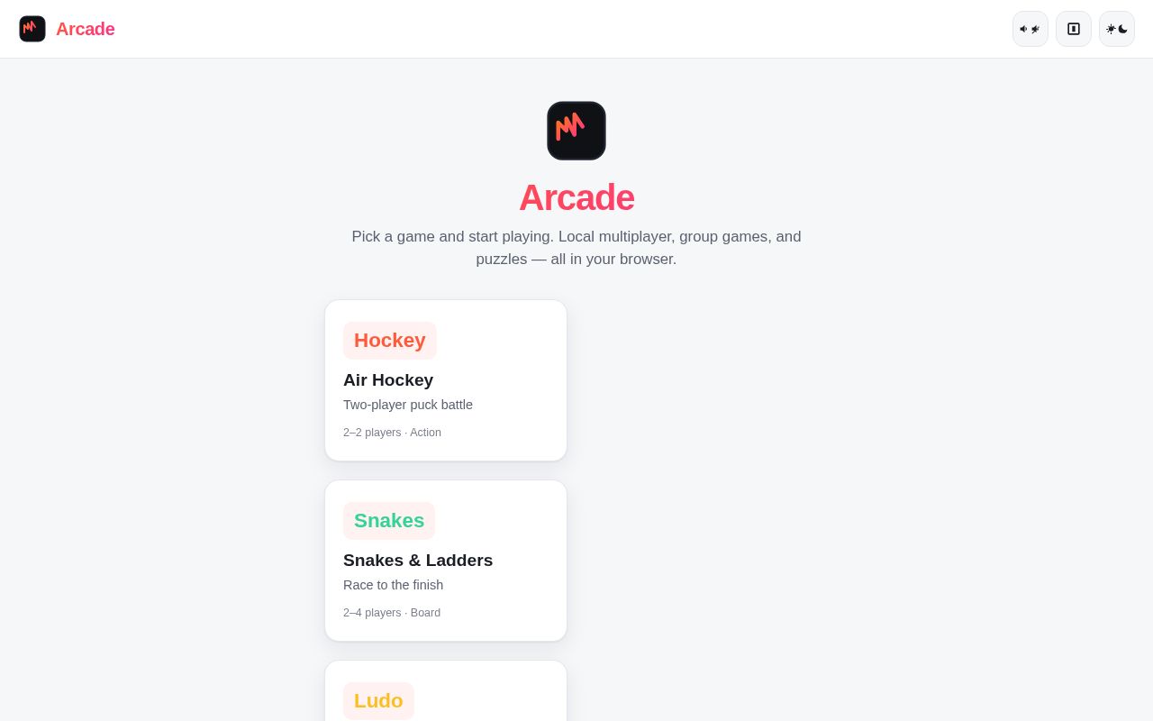 Preview of Arcade