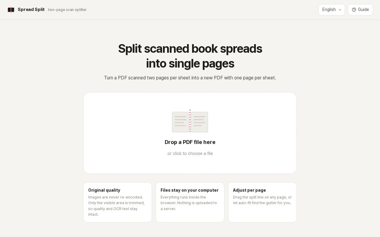 Preview of Spread Split