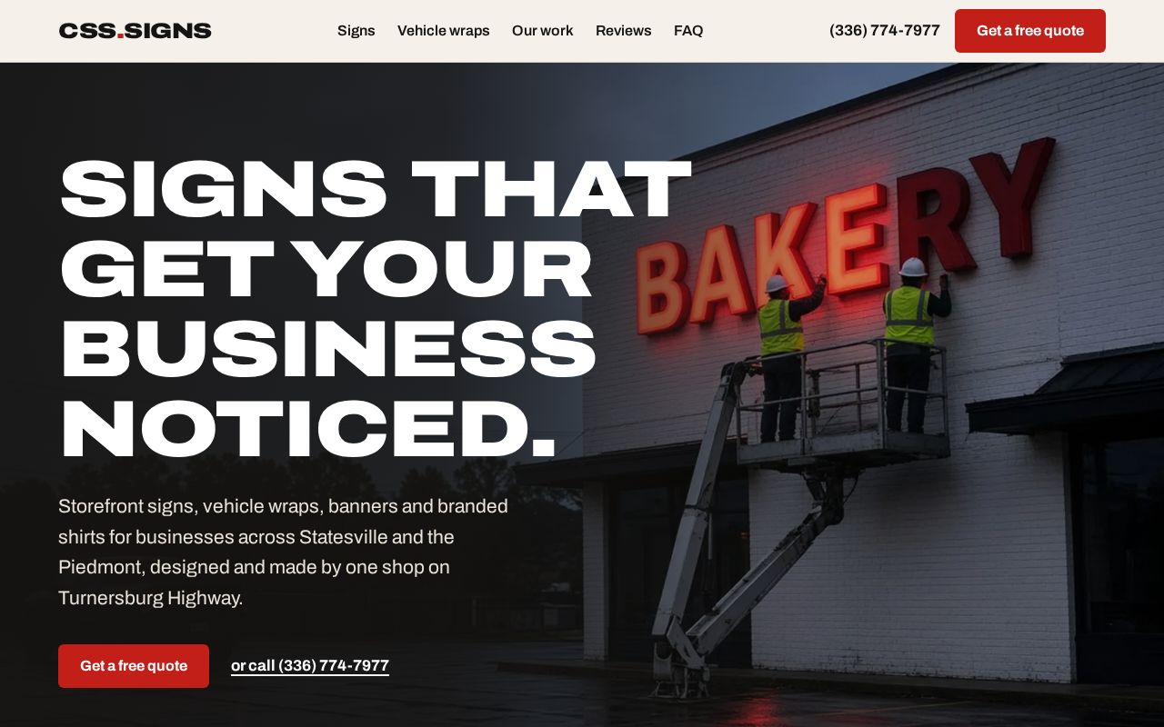 Preview of CSS Signs