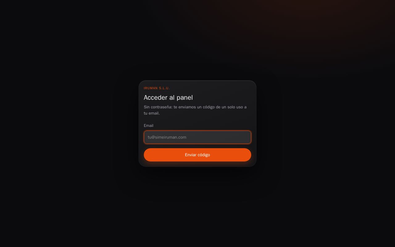 Preview of Iruman Dashboard