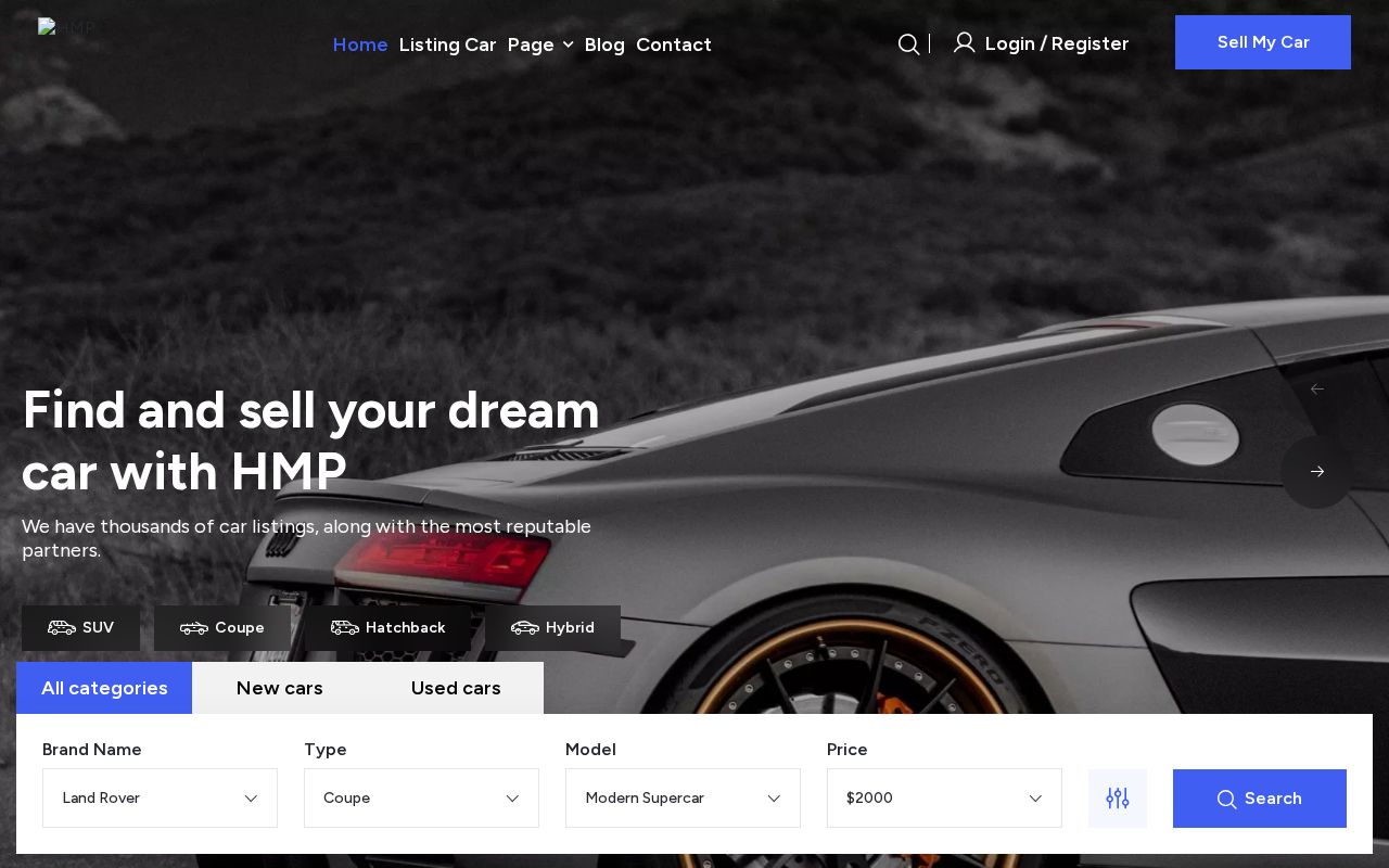 Preview of HMP Frontend